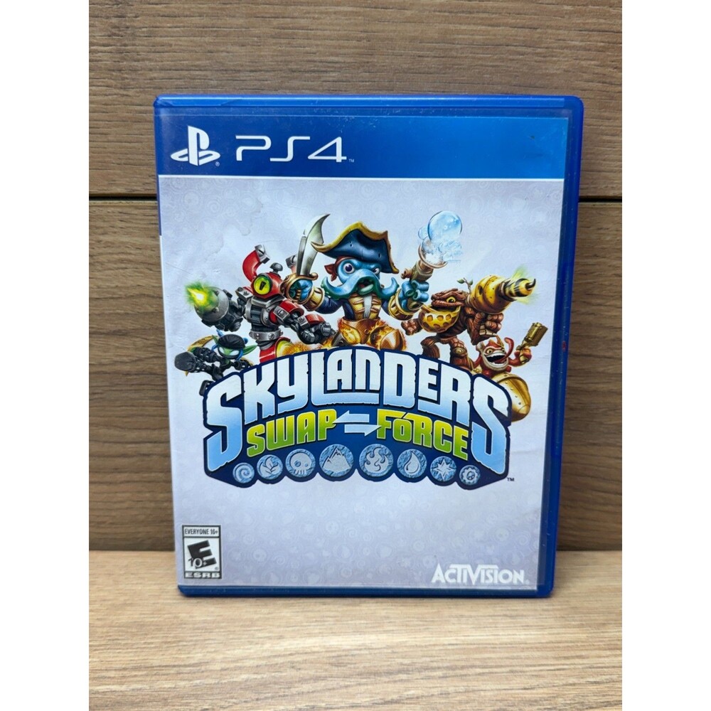 Skylanders Swap Force Game in Case (PlayStation 4, 2013) PS4 - Mint Disc!